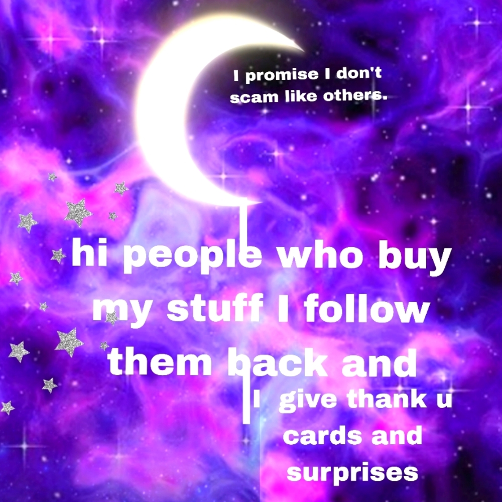 I don't scam but I don't always give surprises
